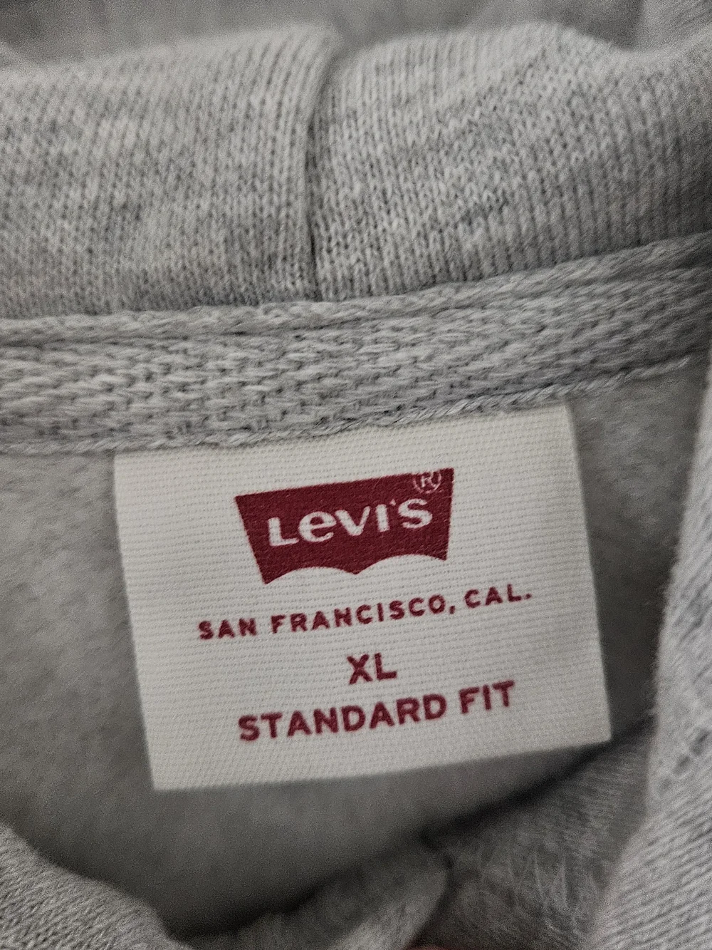 NWT Men's Levi's Batwing Graphic Long Sleeve Hoodie Size XL